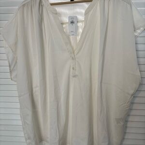 Banana Republic Cream Blouse
